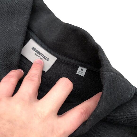 Essentials Mockneck Sweater Medium Black - Picture 5 of 7